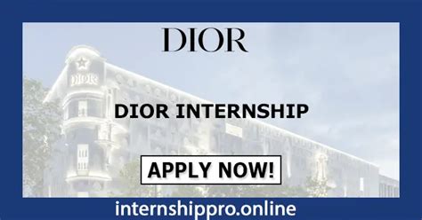 dior internships summer 2021|Dior internship new york.